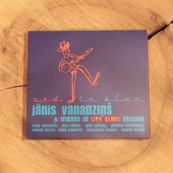 JĀNIS VANADZIŅŠ & friends in live blues session, Red in blue